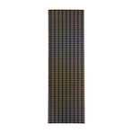 Fronds Navy And Gold // Area Rug (2.6'L x 8'W)