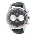 Bell & Ross Vintage Officer Chronograph Automatic // BRG126-BRN-ST/SCRS // New