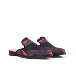 Reed Volt Camo Slip-On // Black + Pink (UK: 11)