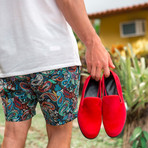 Duke Rolling Slip-On // Red (UK: 11)