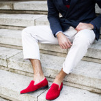 Duke Rolling Slip-On // Red (UK: 11)