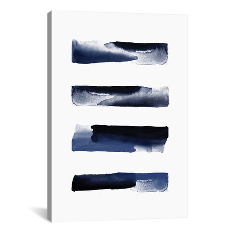 Navy Blue Watercolor Strokes // Urban Epiphany