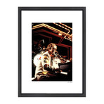 Classic Rock // Elton John at Piano (12"W x 16"H x 1"D)