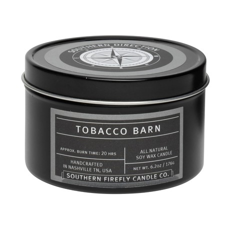 Tobacco Barn 8oz Travel Tin