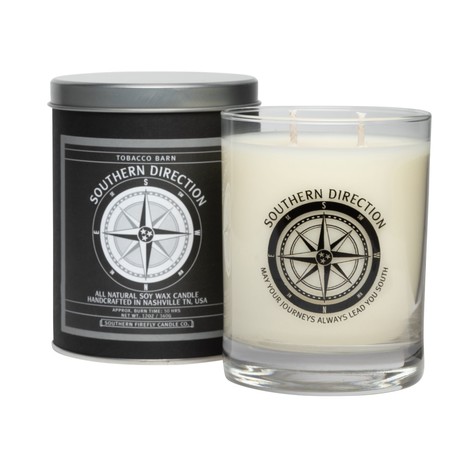 Tobacco Barn 14oz Glass Candle