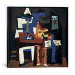 Three Musicians // Pablo Picasso (12"W x 12"H x 0.75"D)