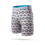Spikey Face Boxer Briefs // Heather Gray (L)
