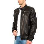 Propriety Leather Jacket // Black (M)