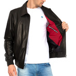 Carries Leather Jacket // Black (3XL)