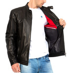 Propriety Leather Jacket // Black (S)