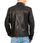 Propriety Leather Jacket // Black (XL)