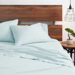 Good Kind Essential 4 Piece Bed Sheet Set // Aqua (TwinXL)