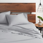 Good Kind Essential 6 Piece Bed Sheet Set // Light Gray (California King)