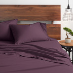 Good Kind Essential 4 Piece Bed Sheet Set // Purple (Twin)