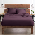 Essential Bed Sheet // 6-Piece Set // Purple (Twin)