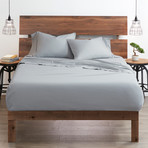 Good Kind Essential 4 Piece Bed Sheet Set // Light Gray (Twin)