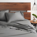 Good Kind Premium Double-Brushed 3pc Duvet Cover Set // Gray (Twin)