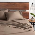 Good Kind Essential 4 Piece Bed Sheet Set // Taupe (Twin)