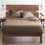 Good Kind Premium Double-Brushed 3pc Duvet Cover Set // Taupe (Twin)