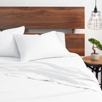 Good Kind Essential 6 Piece Bed Sheet Set // White (Twin)