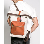 Morehouse Backpack // Orange