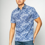 Hermoso Short Sleeve Polo // Navy (L)