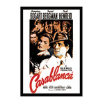 Vintage Movie Poster // Casablanca // Ver. II