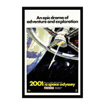 Vintage Movie Poster // 2001 A Space Odyssey // Ver. II