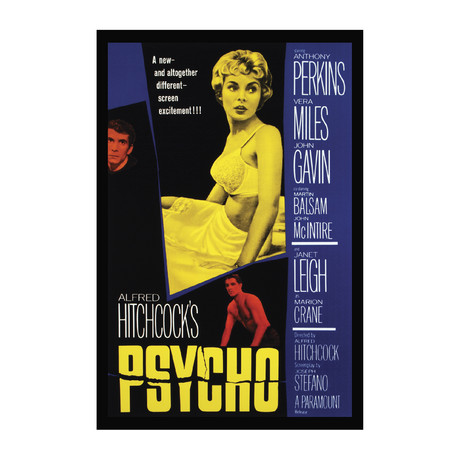 Vintage Movie Poster // Psycho