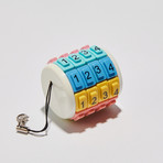 Eni Mini Puzzle Bundle // Pastel Colors numbered Mini + Keychain