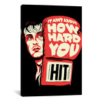 How Hard You Hit (12"W x 18"H x 0.75"D)