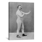 Boxing Champion John L. Sullivan // Unknown Artist (18"W x 26"H x 0.75"D)