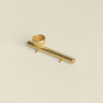 Cross Bar Pipe (Polished Gold)