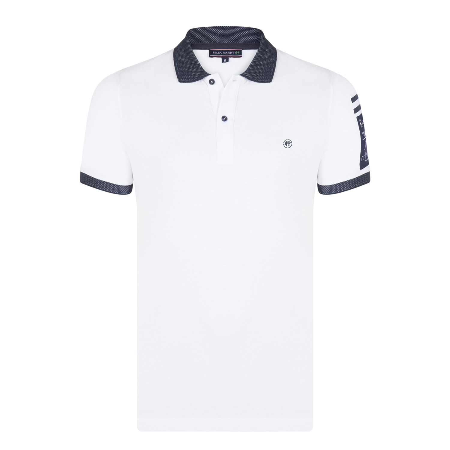 Eric Short Sleeve Polo Shirt // White (XL) - Felix Hardy PERMANENT ...