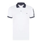 Eric Short Sleeve Polo Shirt // White (M)