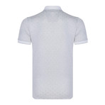 Darren Short Sleeve Polo Shirt // Gray + White (3XL)