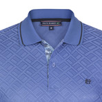 Lee Short Sleeve Polo Shirt // Blue (L)