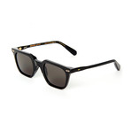 Laudo Collection Marconi Unisex Sunglasses // Black + Gray