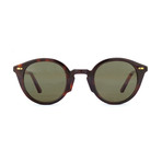 Impossible Collection 315R Unisex Sunglasses // Dark Havana + Green