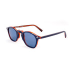 Impossible Collection 415 Unisex Sunglasses // Bicolor Blue Havana + Blue