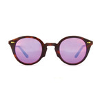 Impossible Collection 315R Unisex Sunglasses // Dark Havana + Flash Pink