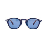 Impossible Collection 415 Unisex Sunglasses // Bicolor Blue Havana + Blue