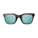 Impossible Collection 515 Unisex Sunglasses // Black + Super Blue