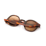 Impossible Collection 115R Unisex Sunglasses // Dark Havana + Gradient Brown