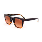 Impossible Collection 515 Unisex Sunglasses // Bicolor Black Havana + Gradient Brown