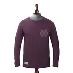 Handy Long Sleeve T-shirt // Burgundy (L)