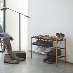 Plain // 3-Tier Expandable Shoe Rack