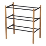 Plain // 3-Tier Expandable Shoe Rack