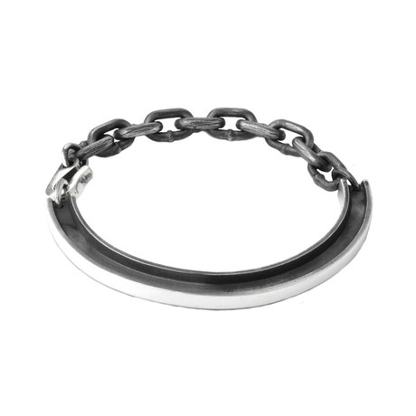 Rail ID Bracelet + Chain and Hook