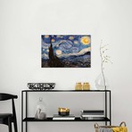 The Starry Night by Vincent van Gogh (12"H x 18"W x 1.5"D)